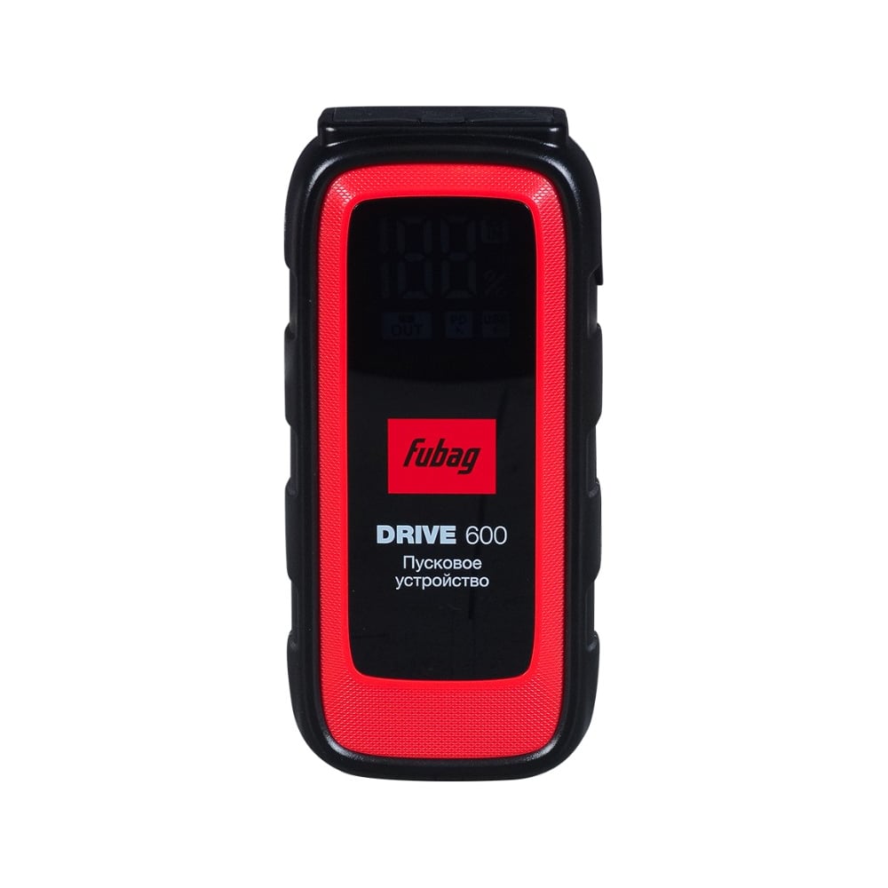Изображение товара Пусковое устройство FUBAG DRIVE 600 с Power Bank и фонариком 600А