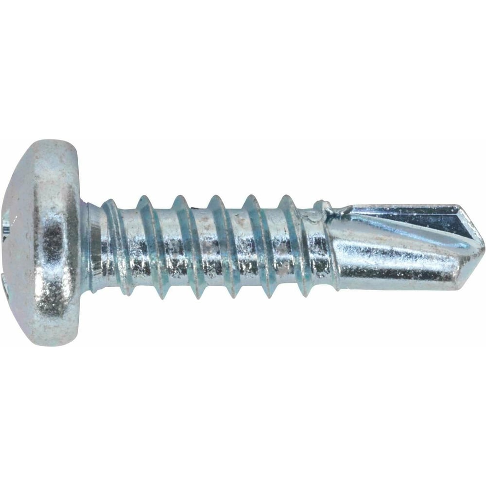 Изображение товара Саморез КРЕП-КОМП с полукруглой головкой и сверлом DIN 7504N 6,3х70, фасовка 100 шт