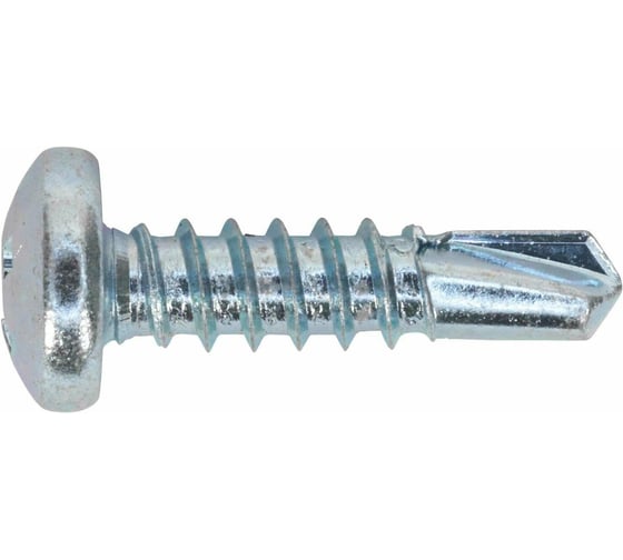 Изображение товара Саморез КРЕП-КОМП с полукруглой головкой, сверло DIN 7504N  4,8х38 Средняя фасовка (400шт) шпс4838ф