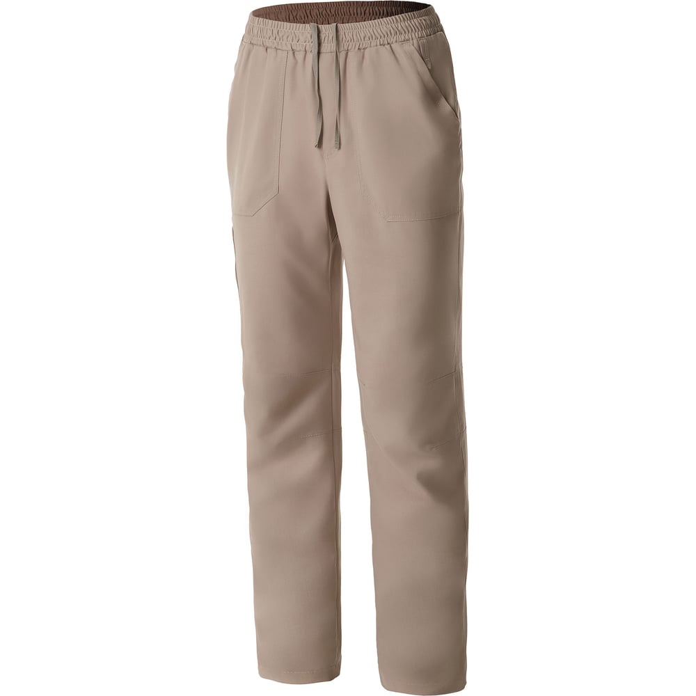 Изображение товара Мужские брюки Линдрэд Орион Люкс из смесовой ткани 52-54 серый песок