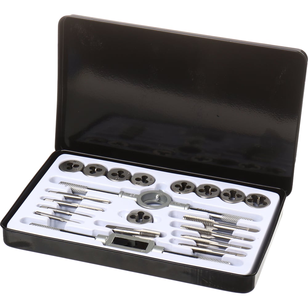 Изображение товара Набор метчиков и плашек LIGE LG-S1015 20 предметов для метрической резьбы