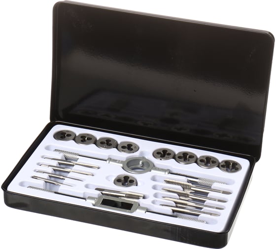 Изображение товара Набор метчиков и плашек метрический LIGE 20 предметов LG-S1015 386383