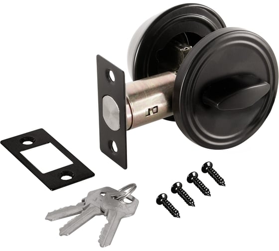 Изображение товара Замок врезной Ajax DK.002 BK BL черный 57319