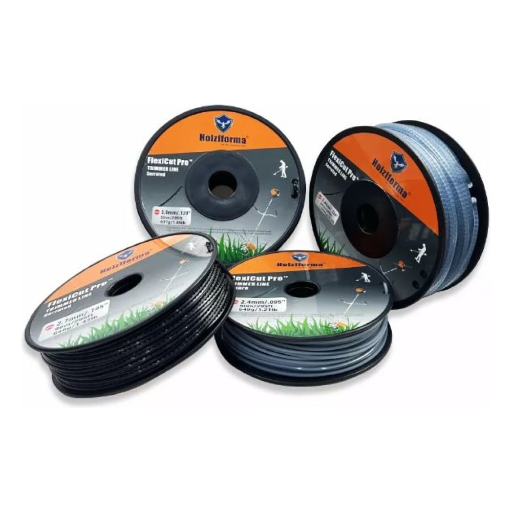 Леска Holzfforma для триммера зазубрины FlexiCut Pro 2.7мм/1000м SR271000PRO