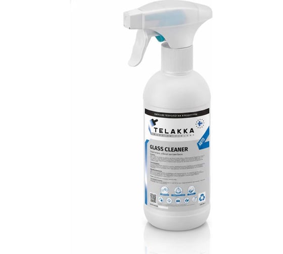 Изображение товара Автомобильный очиститель стекол Telakka GLASS CLEANER AUTO 500 мл 7693730390072