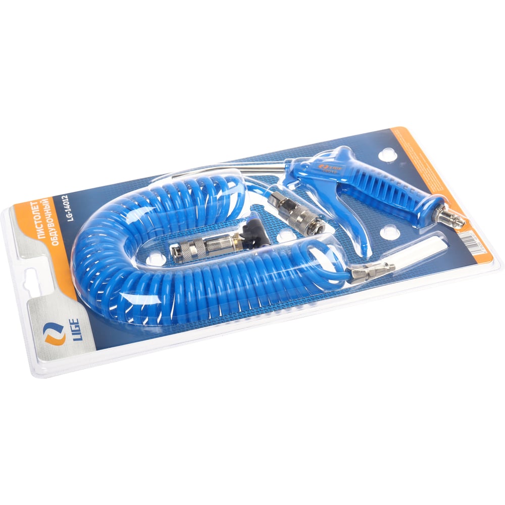 Изображение товара Пистолет обдувочный LIGE со шлангом и фитингом для грузовых машин