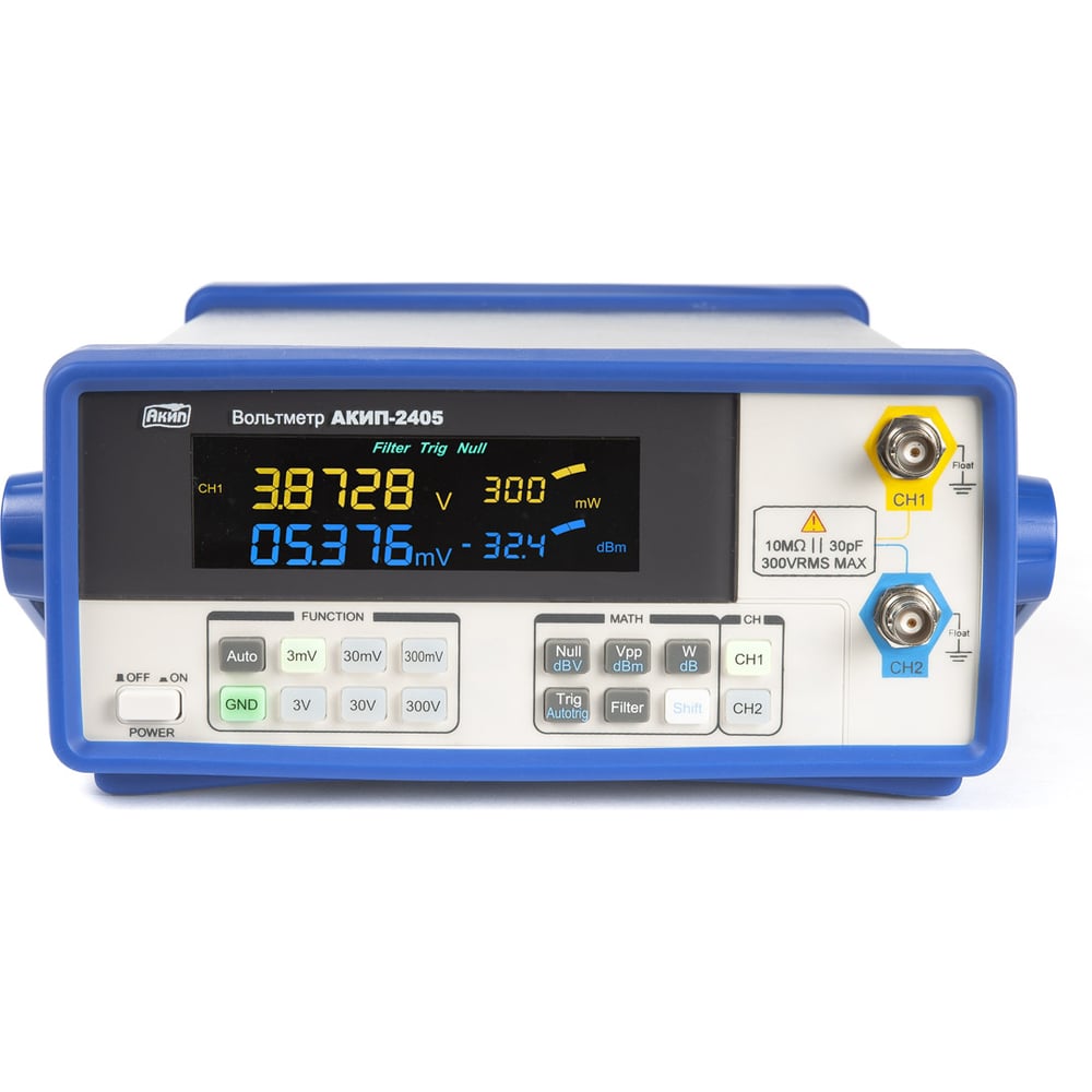 Изображение товара Вольтметр электронный АКИП-2405 для переменного напряжения до 300 В