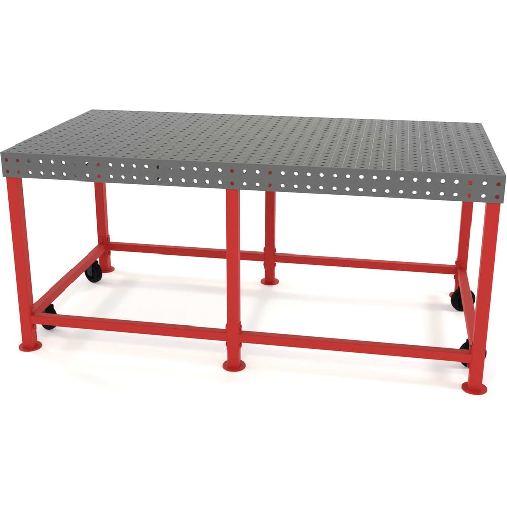 Изображение товара Сварочный стол Flamet 1450х2950 Expert 12мм с колесами и перемычками