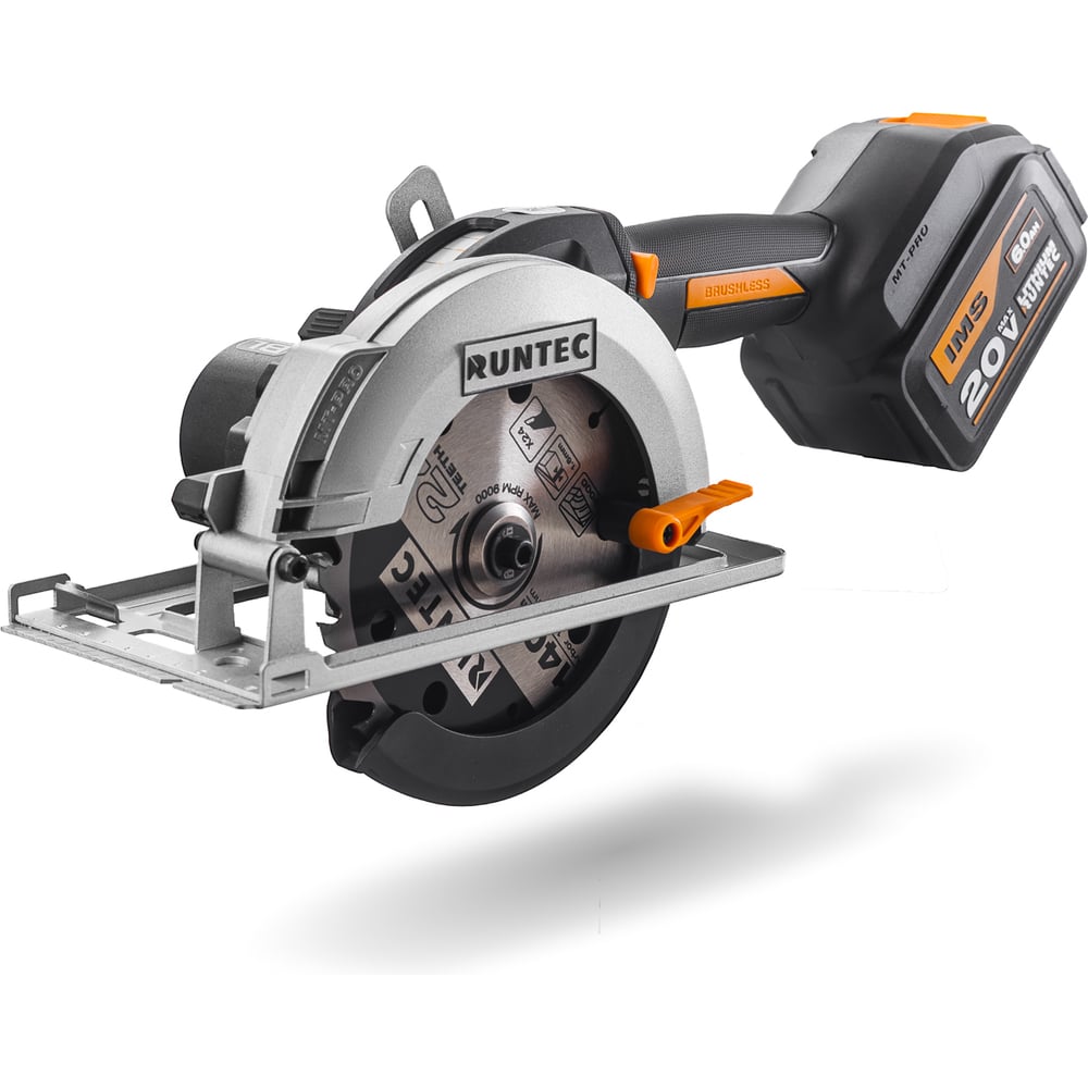 Изображение товара Пила циркулярная аккумуляторная Runtec PRO RT-CS1080 140x20 мм 20В