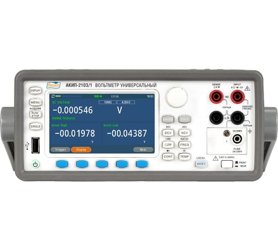 Изображение товара Вольтметр АКИП универсальный АКИП-2103/1