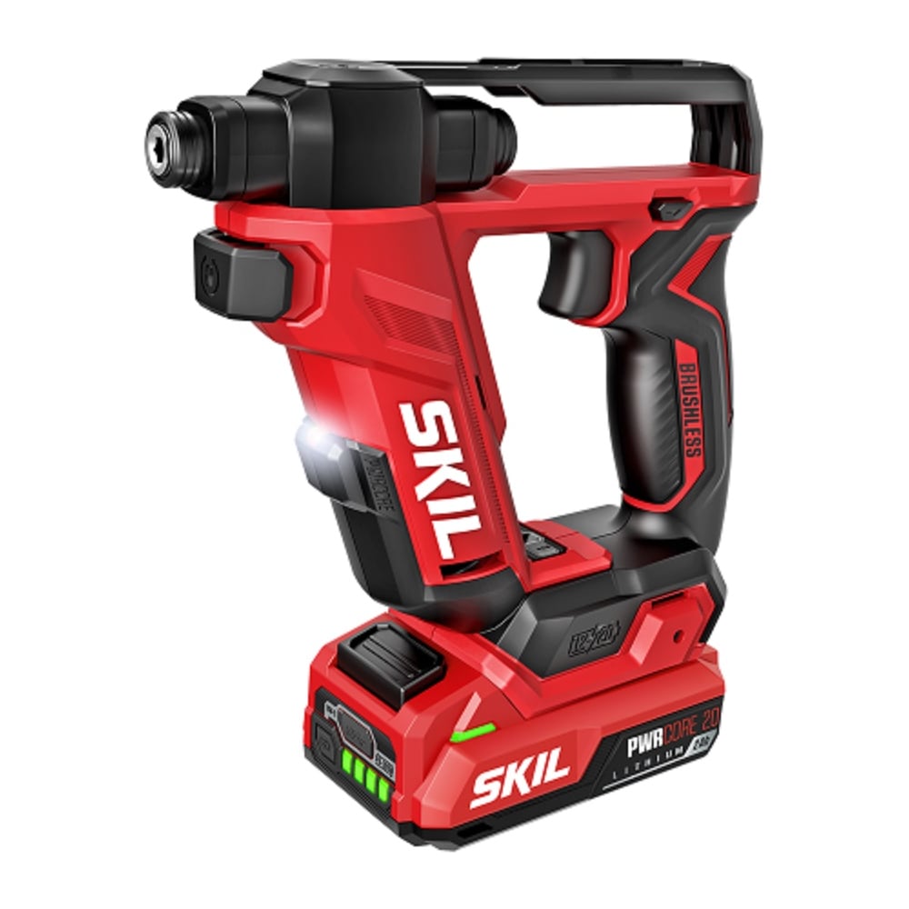 Изображение товара Аккумуляторная дрель-шуруповерт SKIL DL6300, 20 В, бесщеточный двигатель, 2 скорости