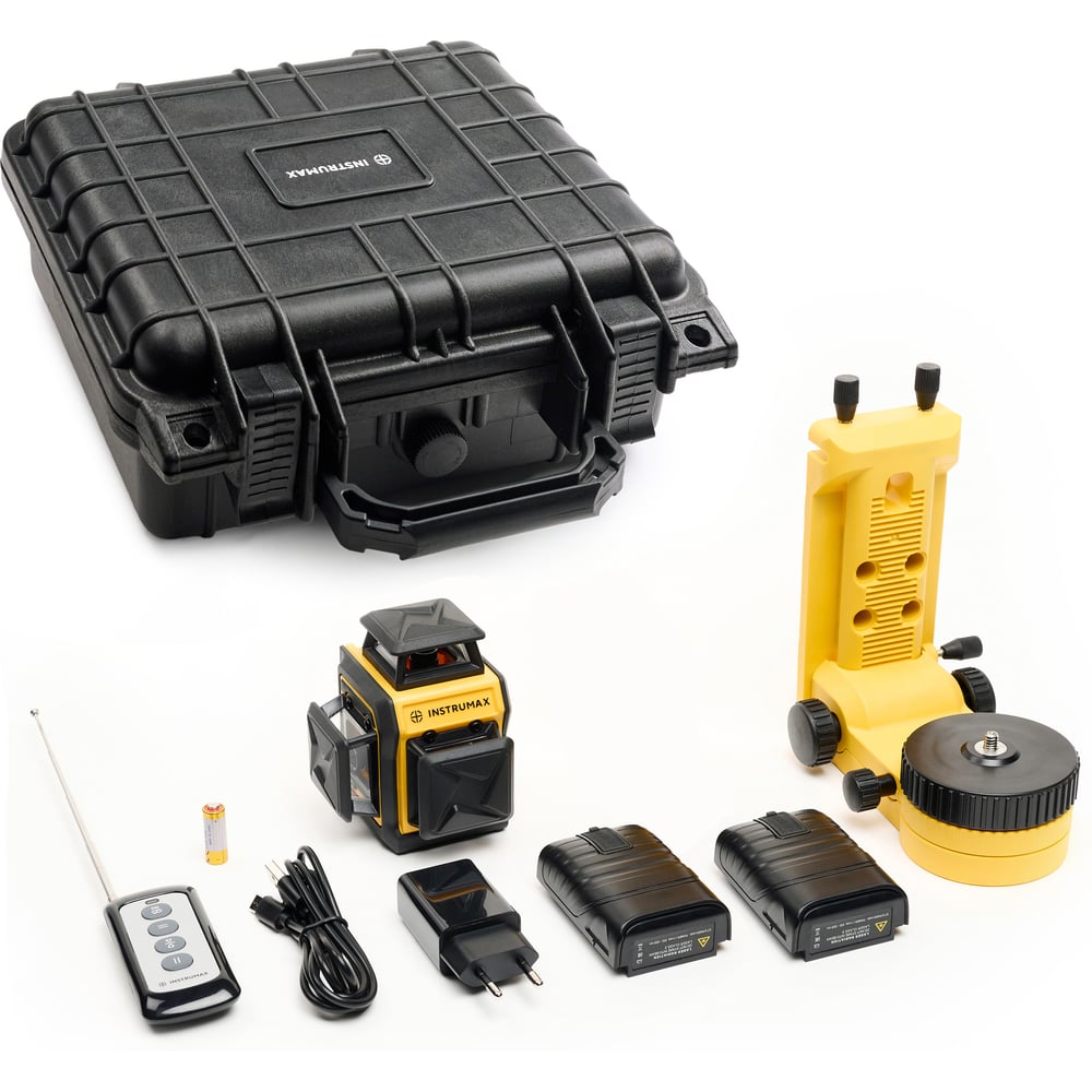 Изображение товара Профессиональный лазерный уровень INSTRUMAX LINEPRO 3D Professional SET