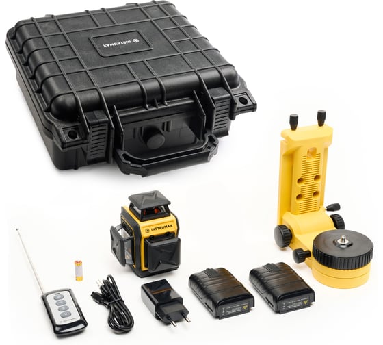 Изображение товара Профессиональный лазерный уровень INSTRUMAX LINEPRO 3D Professional SET (2АКБ) IM0179_К2