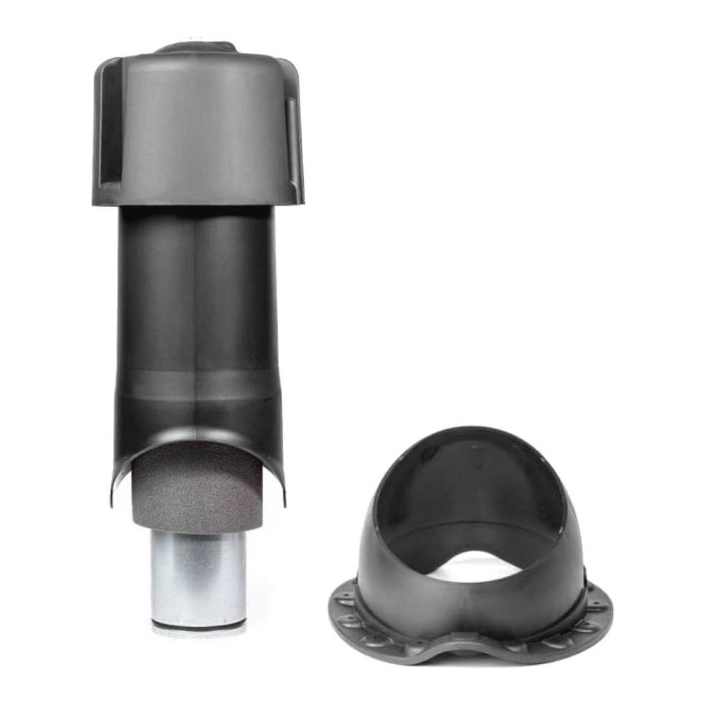 Изображение товара Комплект KROVENT Wave 125 серого цвета для кровли из металлочерепицы Монтеррей