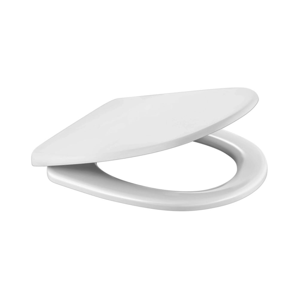 Изображение товара Сиденье для унитаза WAVE W-SC-5d дюропласт белый глянец