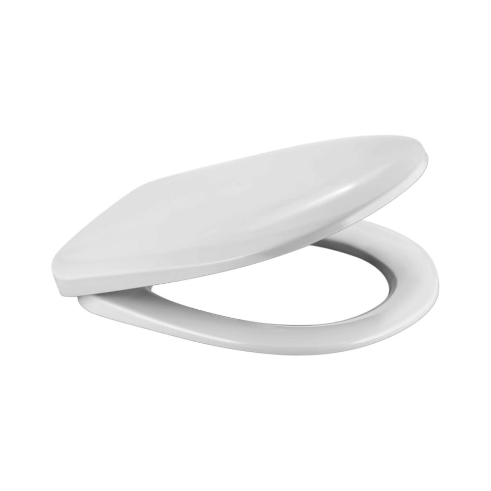 Изображение товара Сиденье для унитаза WAVE W-S-2d из дюропласта белое глянцевое