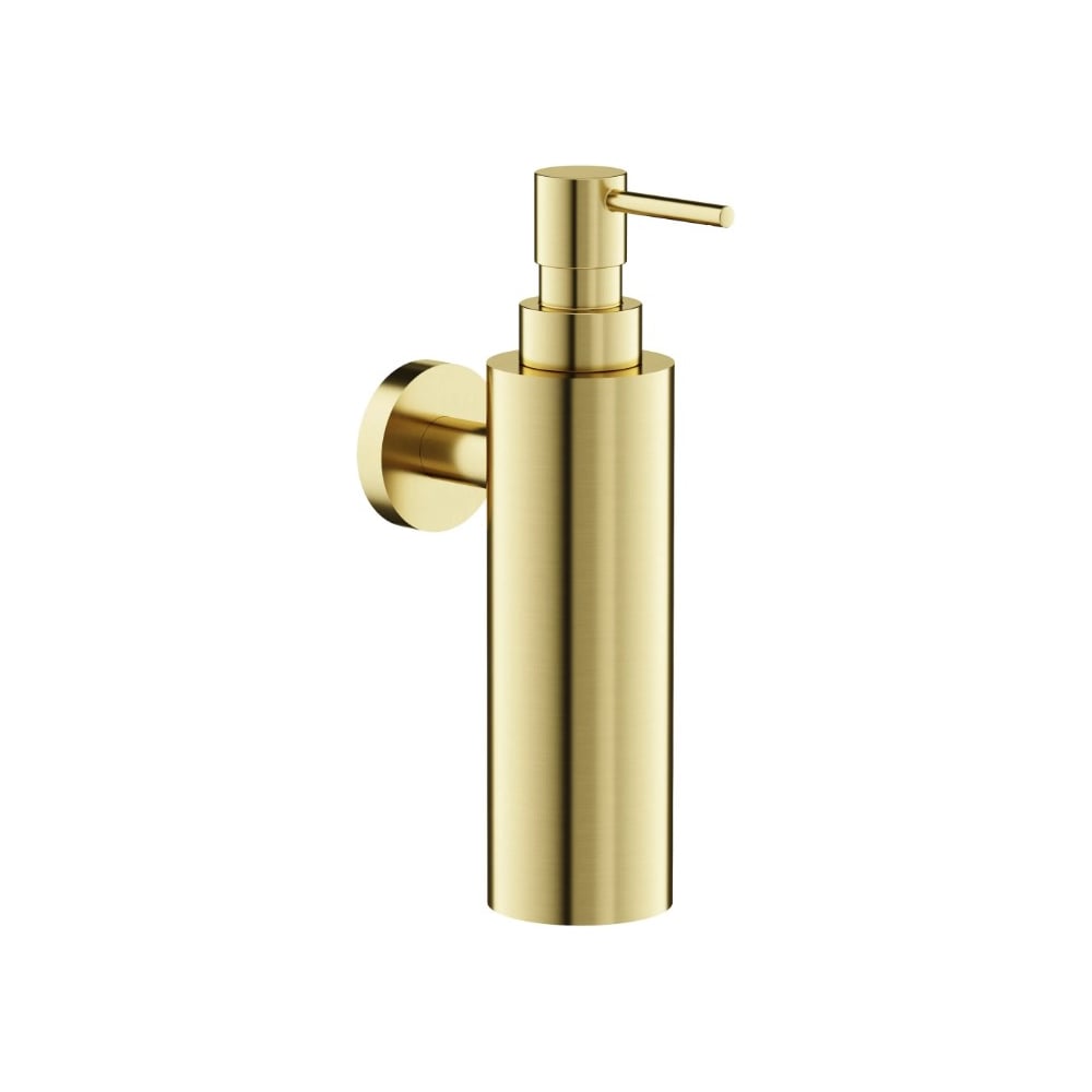 Изображение товара Дозатор Sancos Base, латунь, золото, настенный, наливной, PVD покрытие