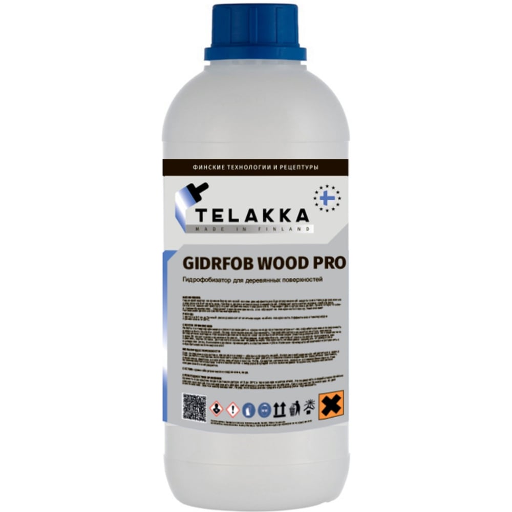 Изображение товара Гидрофобизатор для дерева Telakka GIDROFOB WOOD PRO 10л защита и влагостойкость