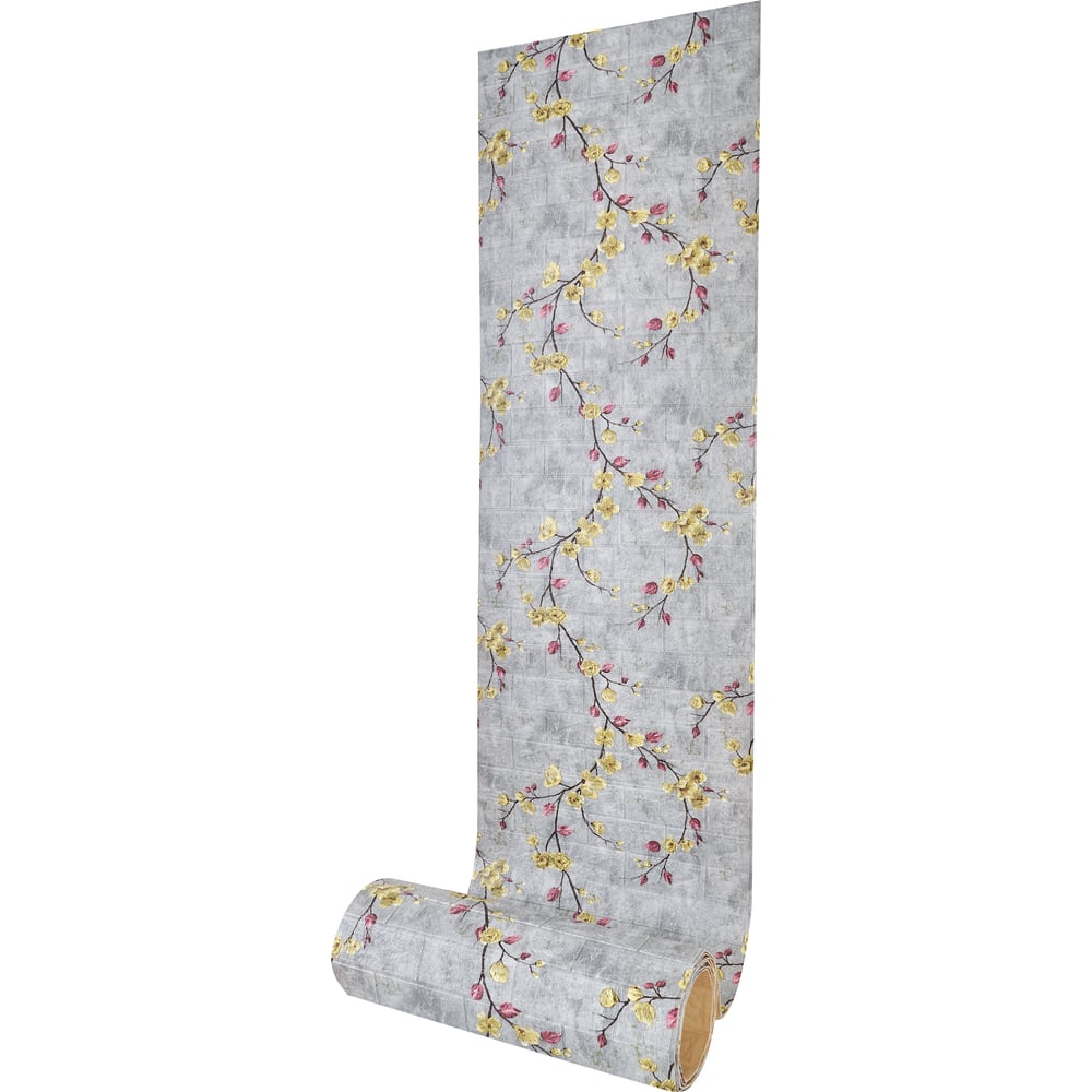 Изображение товара Рулон 3D стеновая панель LAKO DECOR кирпичная кладка 70x600 см 6 мм