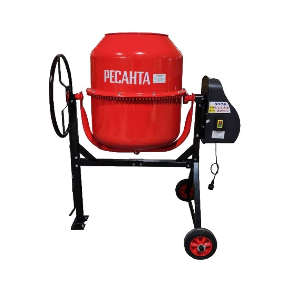 Изображение товара Бетономешалка Ресанта БМ-230Ч 74/1/38 профессиональная для строительных работ