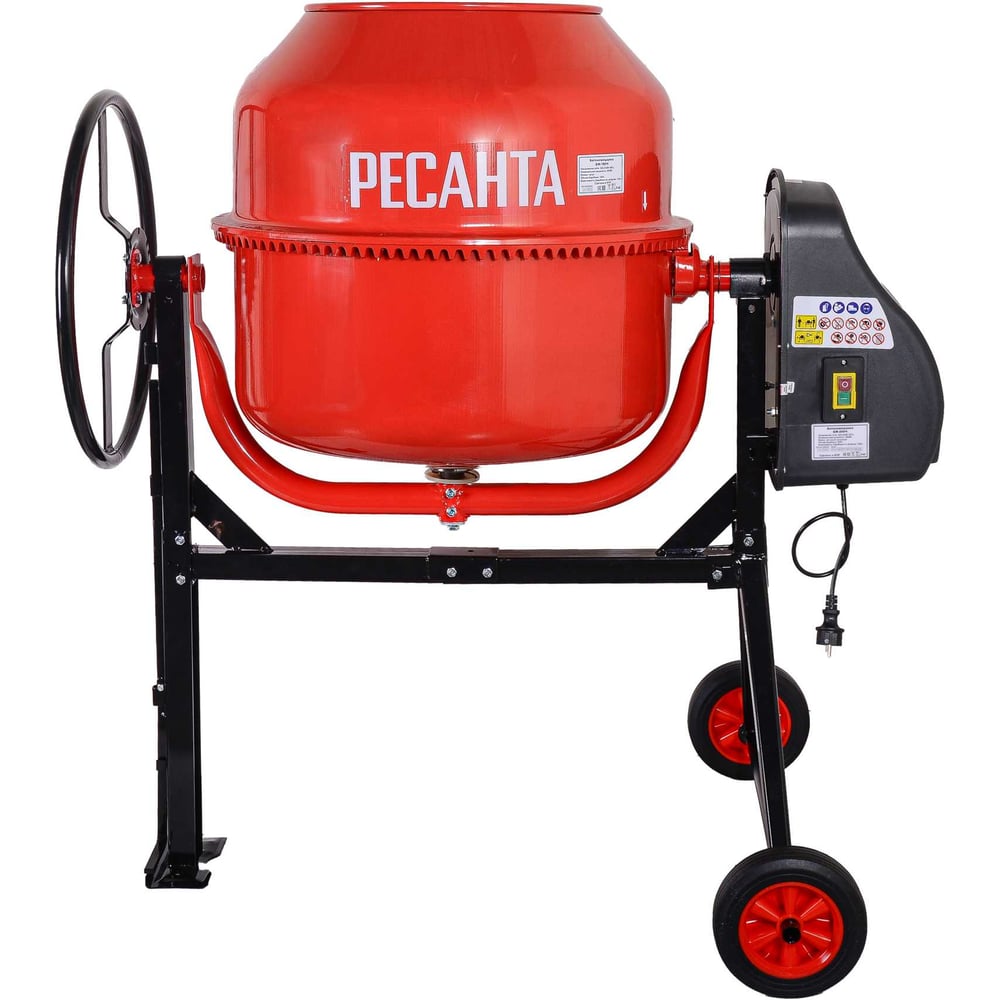 Изображение товара Бетономешалка Ресанта БМ-180Ч 74/1/36 профессиональная 180 л