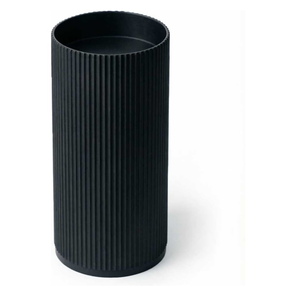 Изображение товара Умывальник (раковина) Galagutti 450*450*900 из искусственного камня (solid surface), матовый, с переливом, с сифоном в комплекте, без отверстия под смеситель GT2803-Black