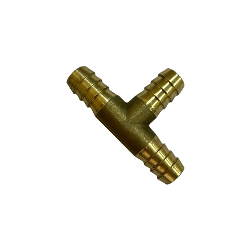 Изображение товара Тройник SHPI P-36-1 для шлангов 8 мм латунь Т-образный соединитель