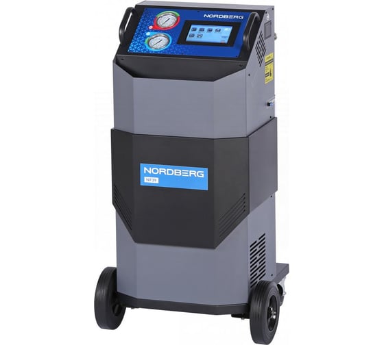 Изображение товара Установка автомат для заправки кондиционеров автобусов NORDBERG с ручным впрыском масла NF39