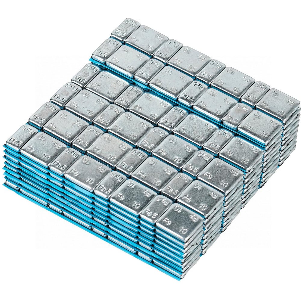 Изображение товара Самоклеющеся грузики NORDBERG для литых дисков 50 штук W510FR3