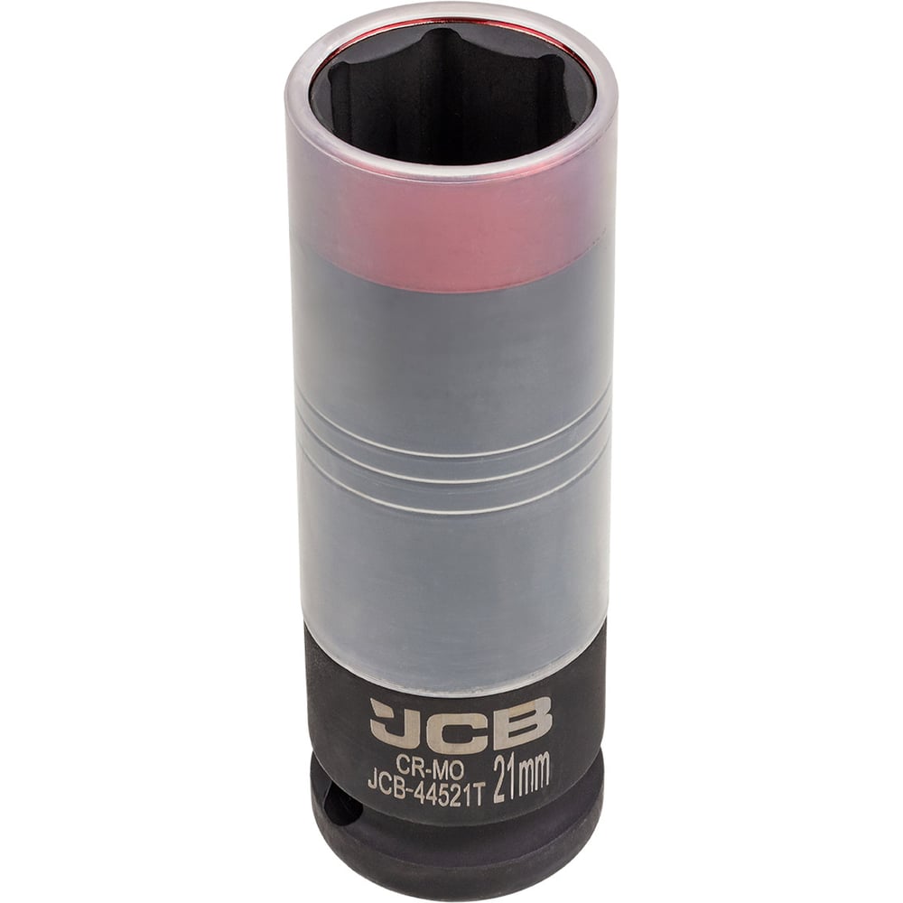 Изображение товара Головка ударная глубокая тонкостенная 1/2'' 21мм JCB-44521T к/отверстия