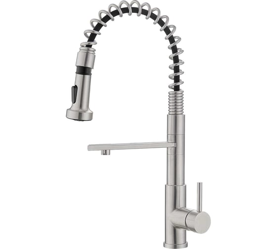 Изображение товара Смеситель для кухни EMAR из нержавеющей стали ЕСВ 7021 сатин ФР-00005519