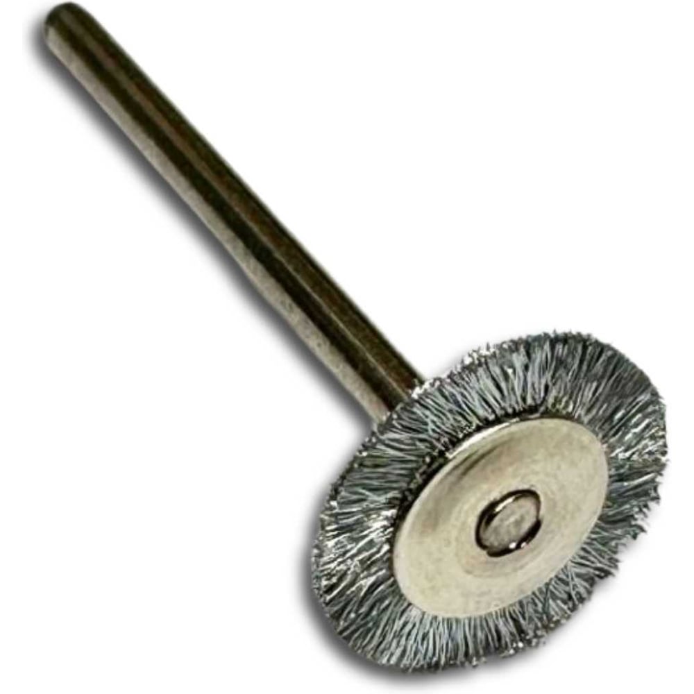 Изображение товара Миниатюрная дисковая щетка Lessmann Д16 из стали 0,1 мм для точечной обработки