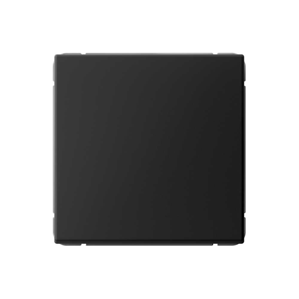 Изображение товара Выключатель кнопочный 1-клавишный ArtGallery, 10 АХ, механизм Systeme Electric Черный шелк GAL001715