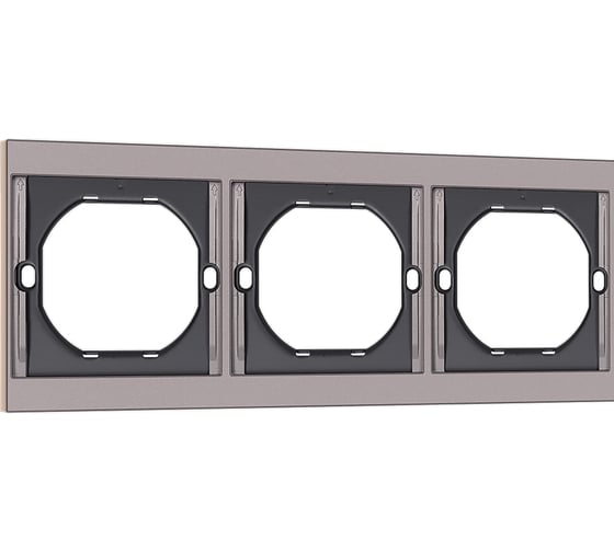 Изображение товара Рамка SMARTBUY 3-местная графит Альтаир SBE-m11g-00-FR-3