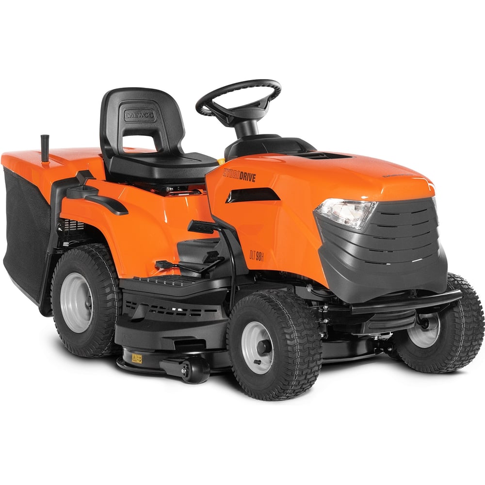 Изображение товара Бензиновый мини-трактор DAEWOO DLT 98 H с гидростатической трансмиссией и мощностью 16 л.с.