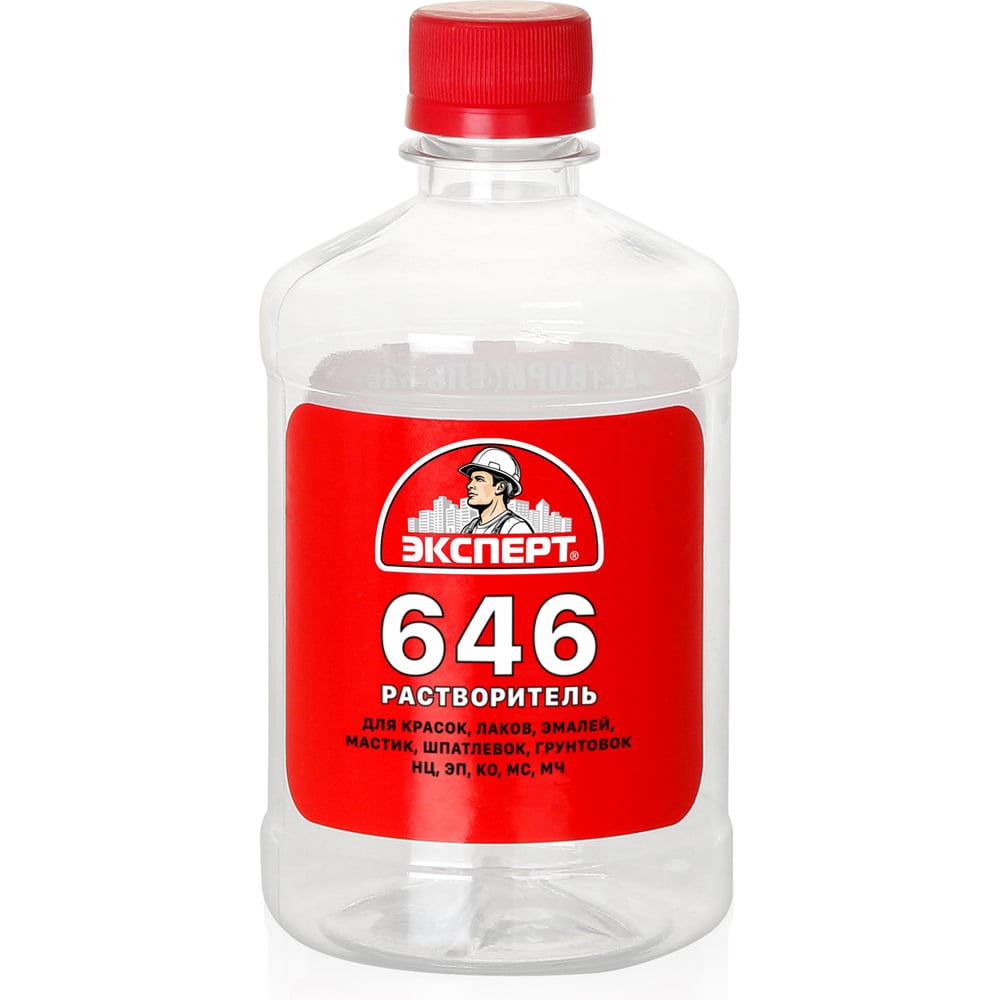 Изображение товара Растворитель ЭКСПЕРТ 646 0.5 л для масляных красок и очистки инструментов