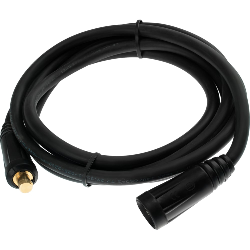 Изображение товара Удлинитель сварочного кабеля REXANT 3м 25мм2 шт.-гн. СКР 35-50