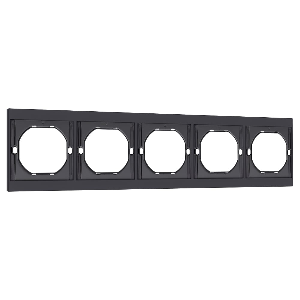 Изображение товара Рамка 5-местная черная Альтаир SMARTBUY SBE-m11b-00-FR-5 для электросистем