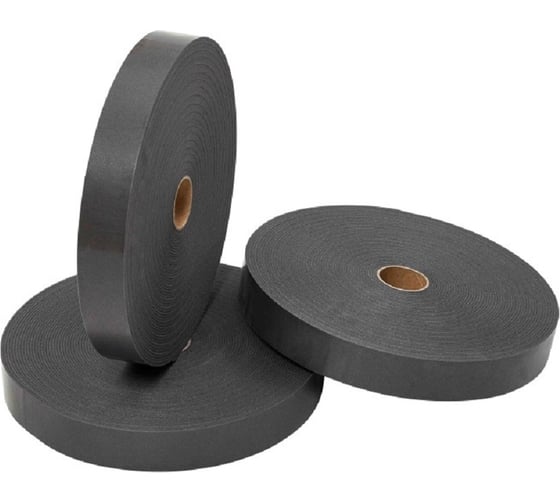 Изображение товара Уплотнительная лента для уплотнения мест по контробрешетке Tectis Nail Tape 3 мм, 50 мм, 30 м, серая, выполнена из вспененного EPDM 37985