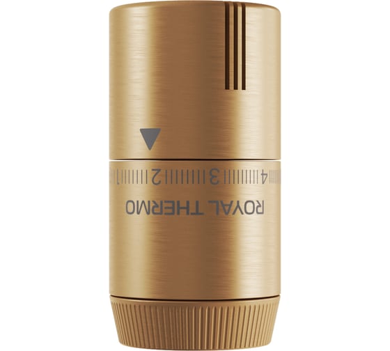 Изображение товара Термоголовка жидкостная Royal Thermo Design М30х1,5 (золото матовое) НС-1706253