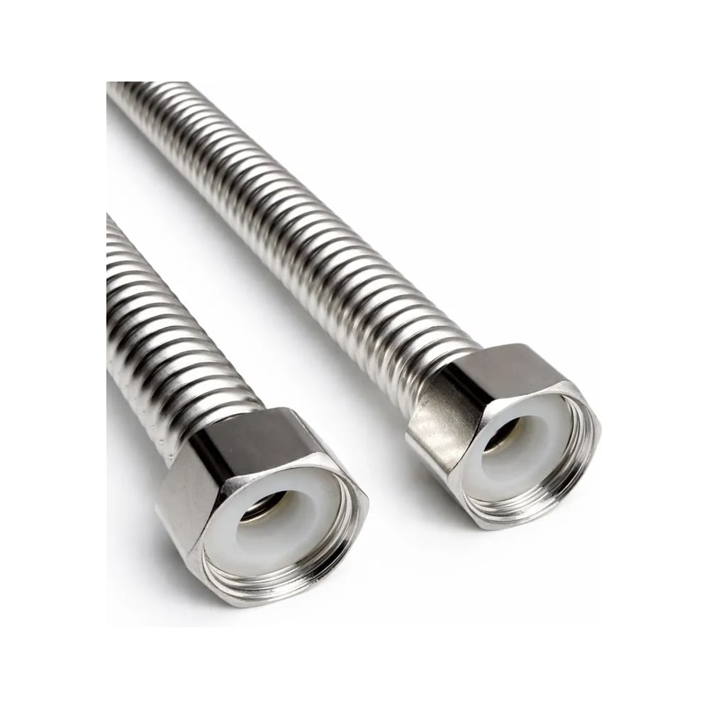 Изображение товара Гибкая подводка из нержавеющей стали STACORT NTS-3/4-600-GG, 600 мм, гайка-гайка