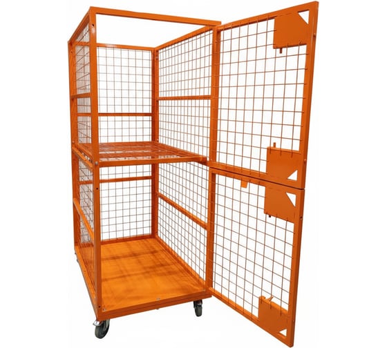 Изображение товара Сетчатая тележка Garpix тележка складская универсальная 6410296205357