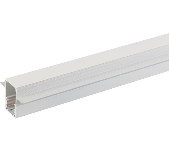 Изображение товара Шинопровод встраиваемый магнитный Crystal Lux для ГКЛ 12.5 мм CLT 0.123 02 L2000 WH