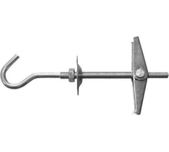 Изображение товара Дюбель складной пружинный STARFIX М6х100 мм полукольцо (300 шт в коробе) SM-82982-300