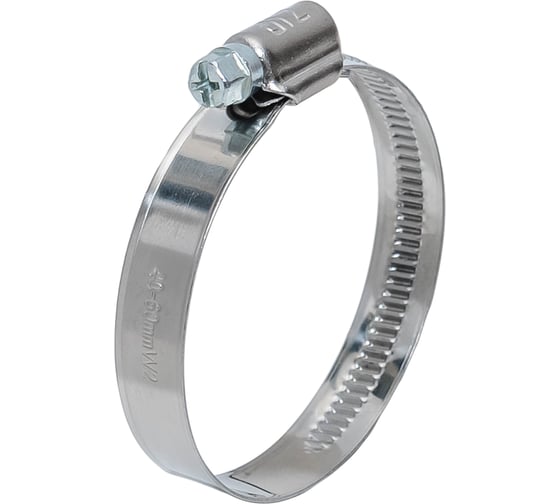 Изображение товара Червячный хомут 40-60/12W2, 25 шт. ZIP 805715