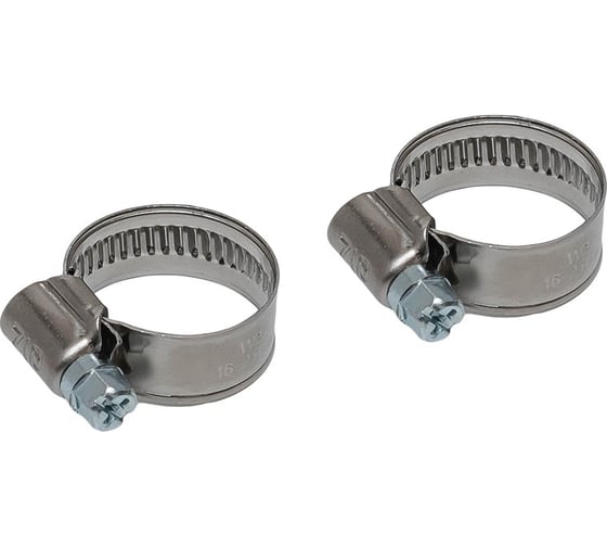 Изображение товара Червячный хомут 16-27/12W2, 50 шт. ZIP 805661