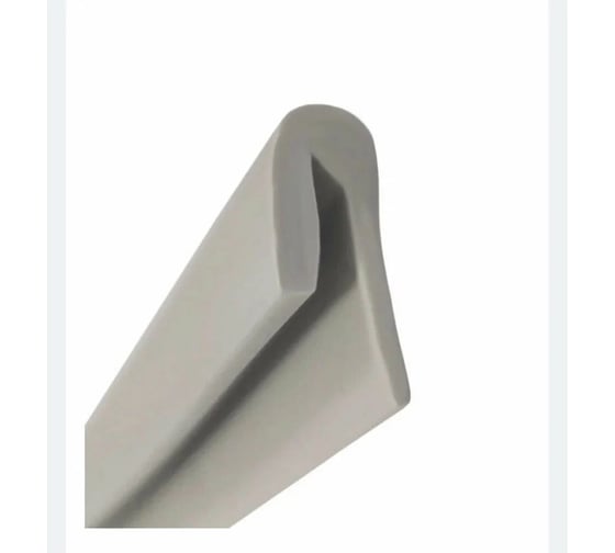 Изображение товара Уплотнитель Гарпун для натяжных потолков ПВХ Премиум, серый, на бухте 150 м Mebax 00-00003617