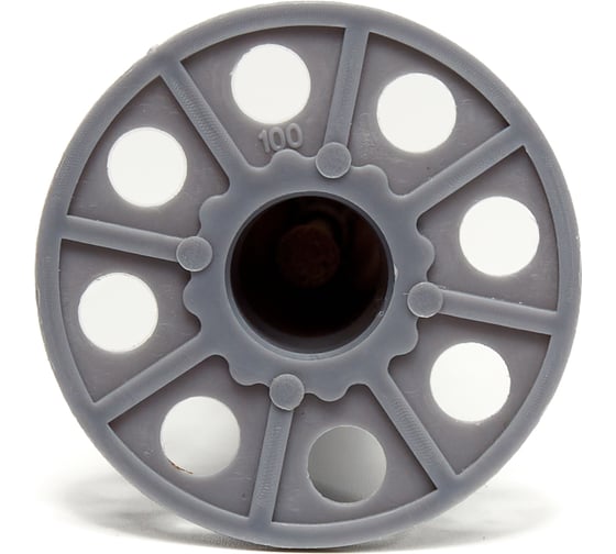 Изображение товара Тарельчатый дюбель (гриб) для газоблока, 100 мм, 100 шт в упаковке Fedast FD100IN-BPG