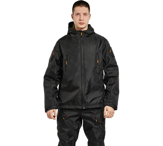 Изображение товара Костюм URSUS ВЕПРЬ куртка/брюки, цвет: графит, ткань: Софтшелл КОС619-ГРАФИТ; 56-58, 170-176 КОС619-ГРАФИТ/56-58, 170-176