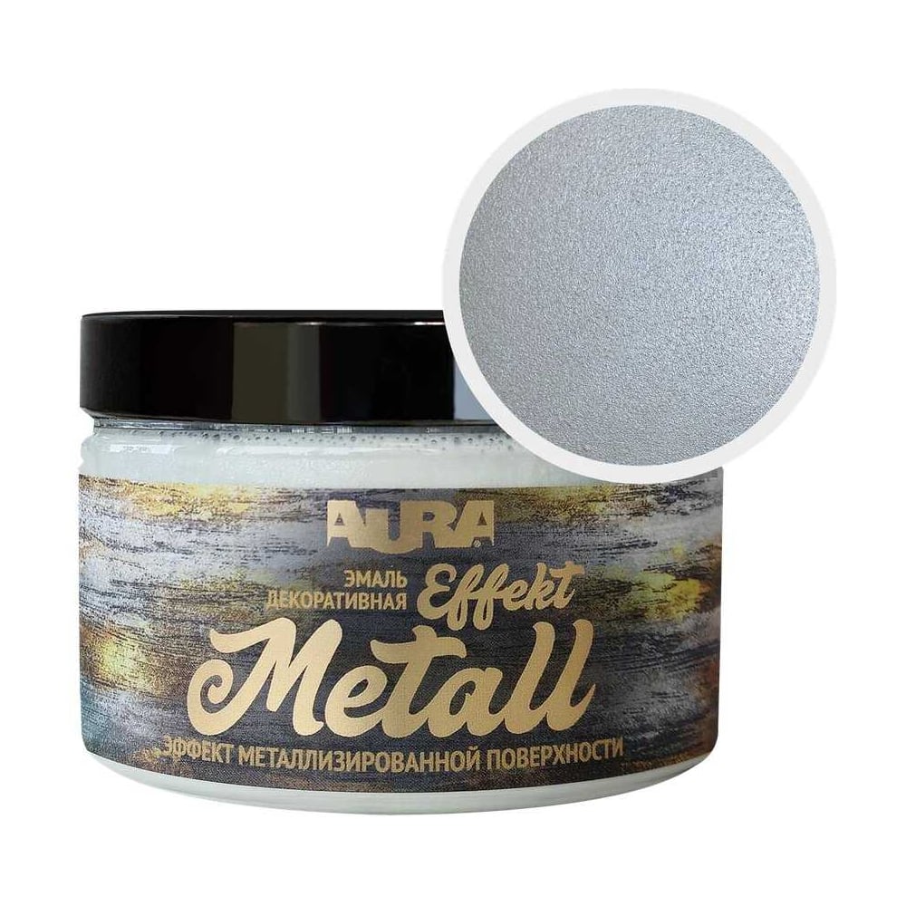 Изображение товара Эмаль AURA Effekt Metall перламутр 0,8 кг для внутренней отделки